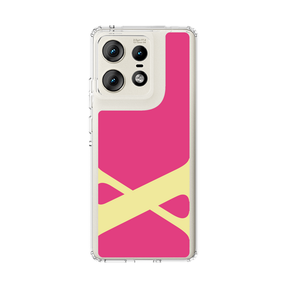 スリムプロテクションケース［ オリジナル - initial color - X pink ］