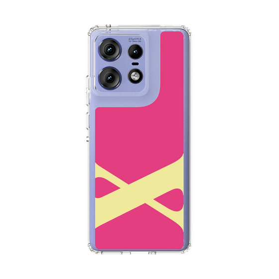 スリムプロテクションケース［ オリジナル - initial color - X pink ］