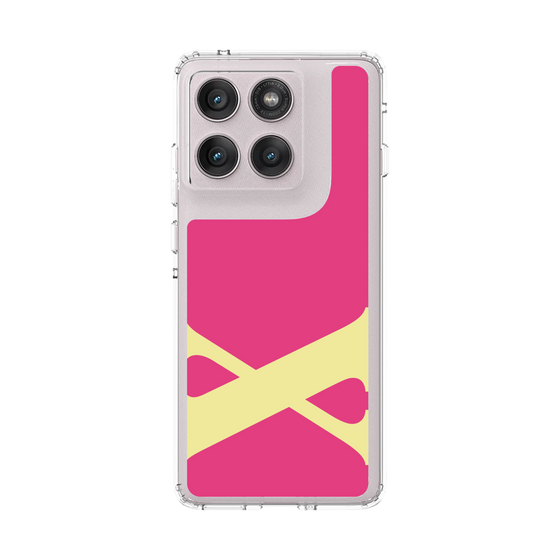 スリムプロテクションケース［ オリジナル - initial color - X pink ］