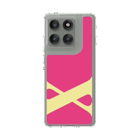 スリムプロテクションケース［ オリジナル - initial color - X pink ］