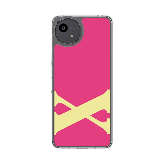 スリムプロテクションケース［ オリジナル - initial color - X pink ］