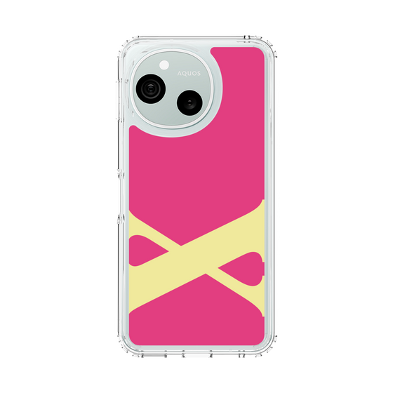 スリムプロテクションケース［ オリジナル - initial color - X pink ］