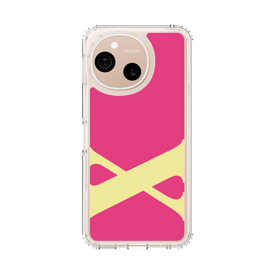 スリムプロテクションケース［ オリジナル - initial color - X pink ］