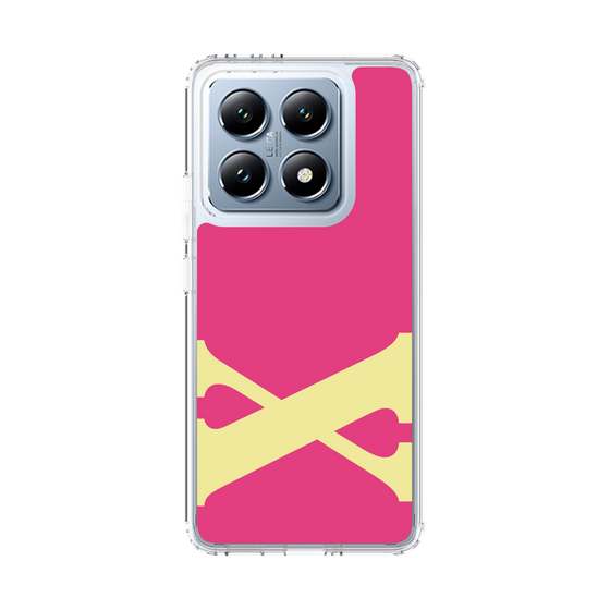 スリムプロテクションケース［ オリジナル - initial color - X pink ］