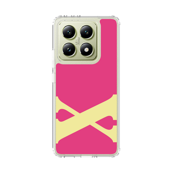 スリムプロテクションケース［ オリジナル - initial color - X pink ］