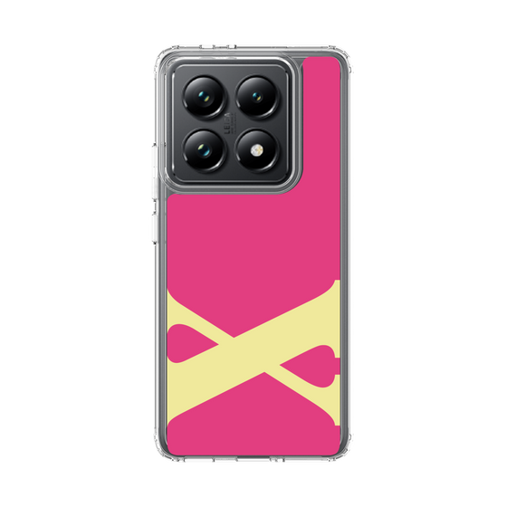 スリムプロテクションケース［ オリジナル - initial color - X pink ］