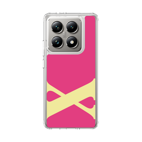 スリムプロテクションケース［ オリジナル - initial color - X pink ］
