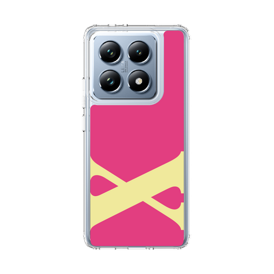 スリムプロテクションケース［ オリジナル - initial color - X pink ］