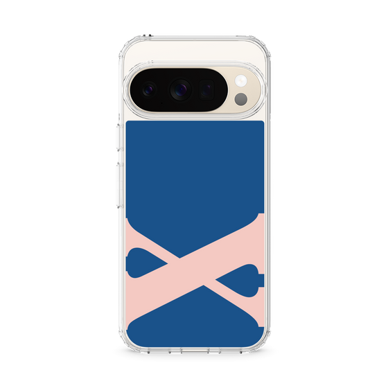 スリムプロテクションケース［ オリジナル - initial color - X navy ］