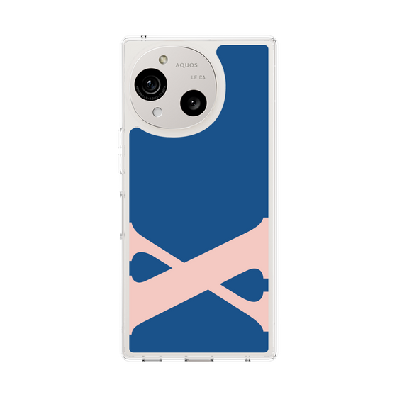 スリムプロテクションケース［ オリジナル - initial color - X navy ］