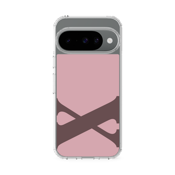 スリムプロテクションケース［ オリジナル - initial color - X dusty pink ］