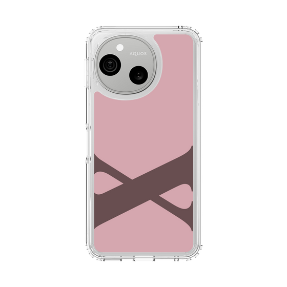 スリムプロテクションケース［ オリジナル - initial color - X dusty pink ］