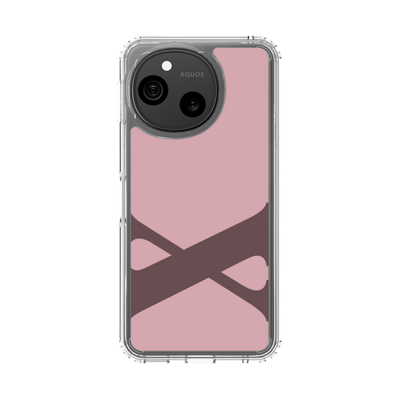 スリムプロテクションケース［ オリジナル - initial color - X dusty pink ］