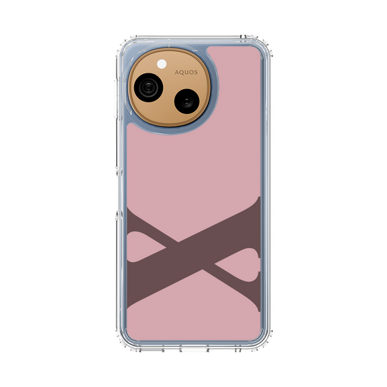 スリムプロテクションケース［ オリジナル - initial color - X dusty pink ］