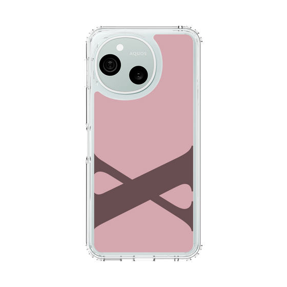 スリムプロテクションケース［ オリジナル - initial color - X dusty pink ］