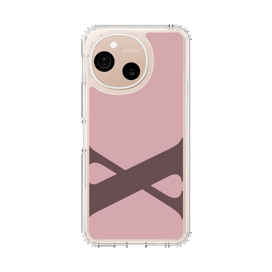 スリムプロテクションケース［ オリジナル - initial color - X dusty pink ］