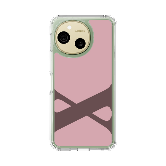 スリムプロテクションケース［ オリジナル - initial color - X dusty pink ］