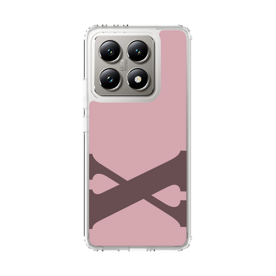 スリムプロテクションケース［ オリジナル - initial color - X dusty pink ］