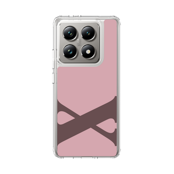 スリムプロテクションケース［ オリジナル - initial color - X dusty pink ］