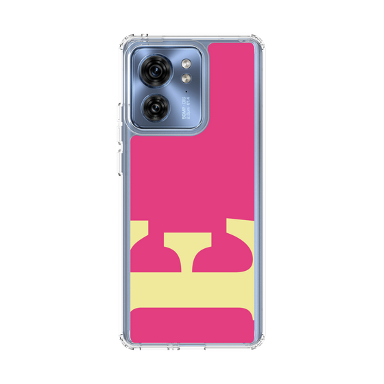 スリムプロテクションケース［ オリジナル - initial color - E pink ］