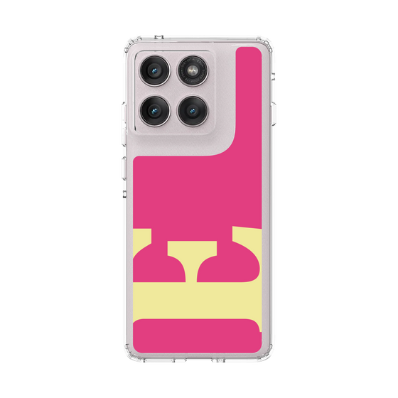 スリムプロテクションケース［ オリジナル - initial color - E pink ］