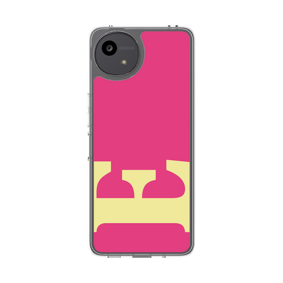 スリムプロテクションケース［ オリジナル - initial color - E pink ］