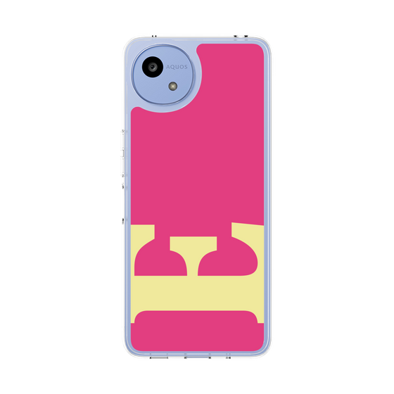 スリムプロテクションケース［ オリジナル - initial color - E pink ］