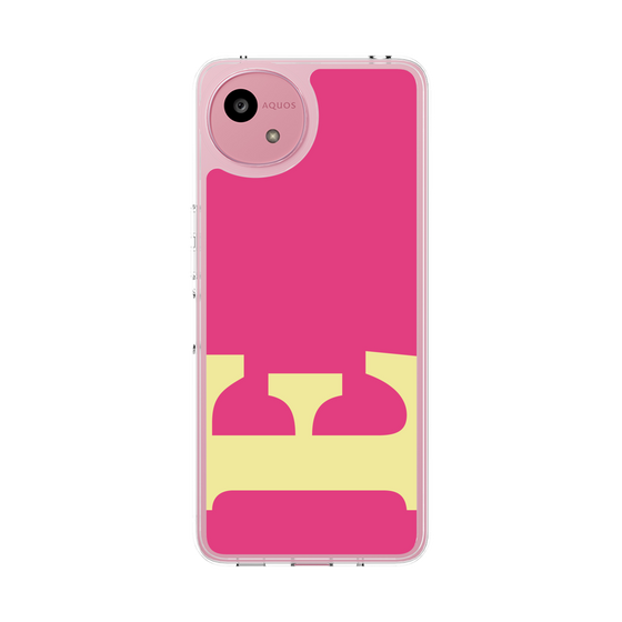 スリムプロテクションケース［ オリジナル - initial color - E pink ］