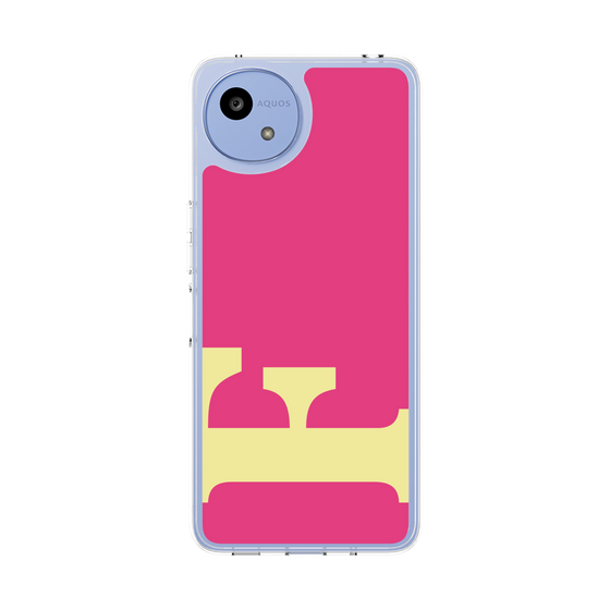 スリムプロテクションケース［ オリジナル - initial color - F pink ］
