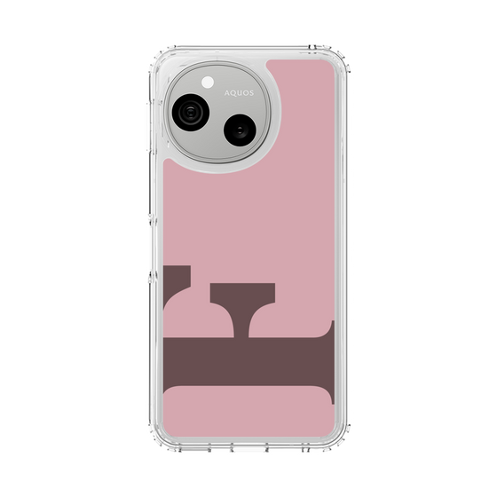 スリムプロテクションケース［ オリジナル - initial color - F dusty pink ］