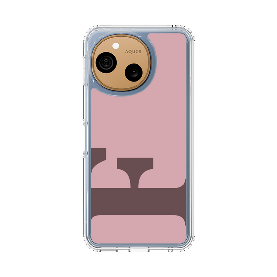 スリムプロテクションケース［ オリジナル - initial color - F dusty pink ］