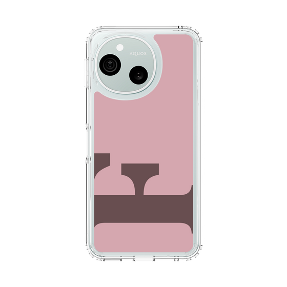 スリムプロテクションケース［ オリジナル - initial color - F dusty pink ］