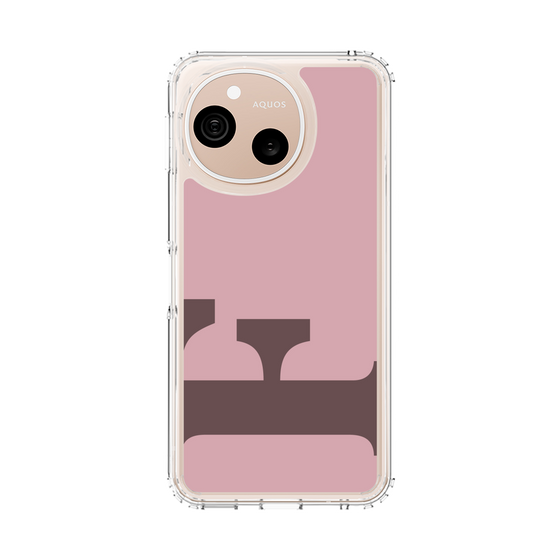 スリムプロテクションケース［ オリジナル - initial color - F dusty pink ］