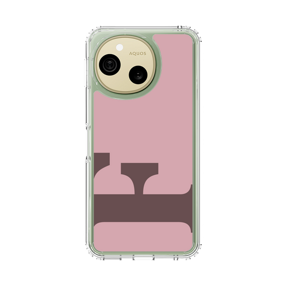 スリムプロテクションケース［ オリジナル - initial color - F dusty pink ］