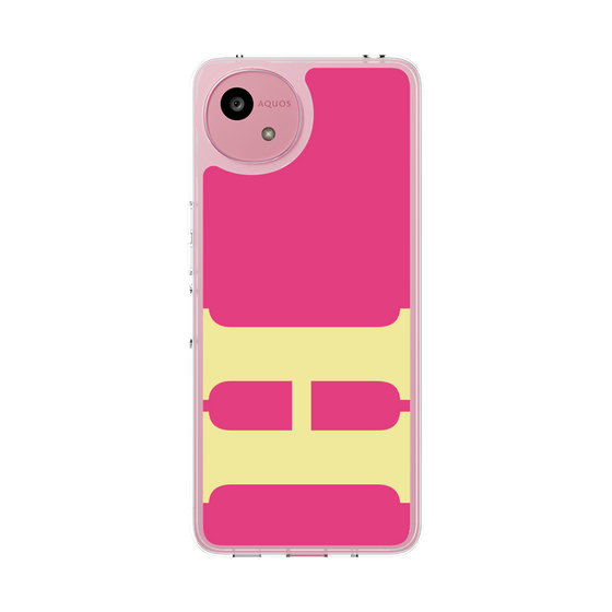 スリムプロテクションケース［ オリジナル - initial color - H pink ］