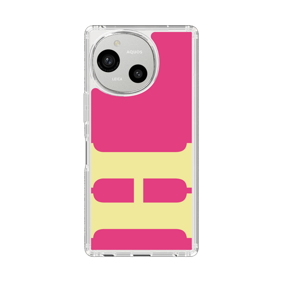 スリムプロテクションケース［ オリジナル - initial color - H pink ］