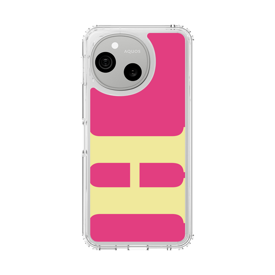 スリムプロテクションケース［ オリジナル - initial color - H pink ］