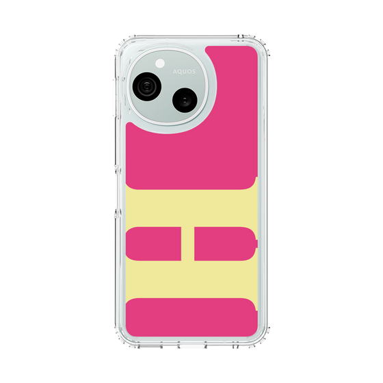 スリムプロテクションケース［ オリジナル - initial color - H pink ］