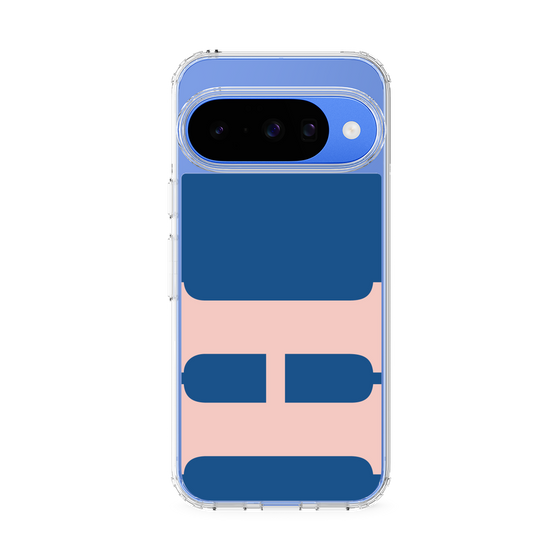 スリムプロテクションケース［ オリジナル - initial color - H navy ］