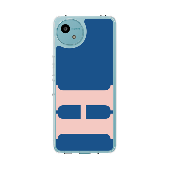 スリムプロテクションケース［ オリジナル - initial color - H navy ］