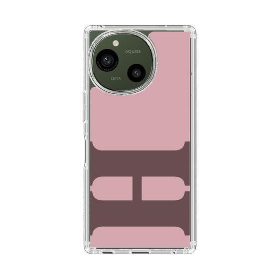 スリムプロテクションケース［ オリジナル - initial color - H dusty pink ］