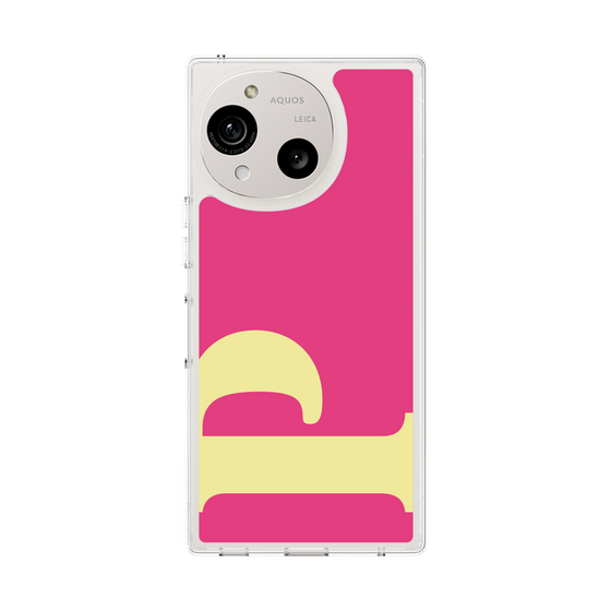 スリムプロテクションケース［ オリジナル - initial color - P pink ］