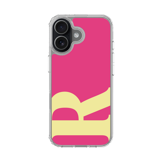 スリムプロテクションケース［ オリジナル - initial color - R pink ］