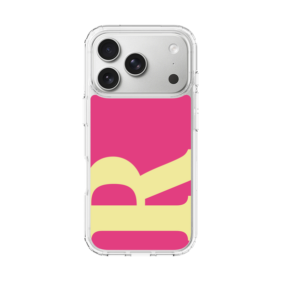 スリムプロテクションケース［ オリジナル - initial color - R pink ］