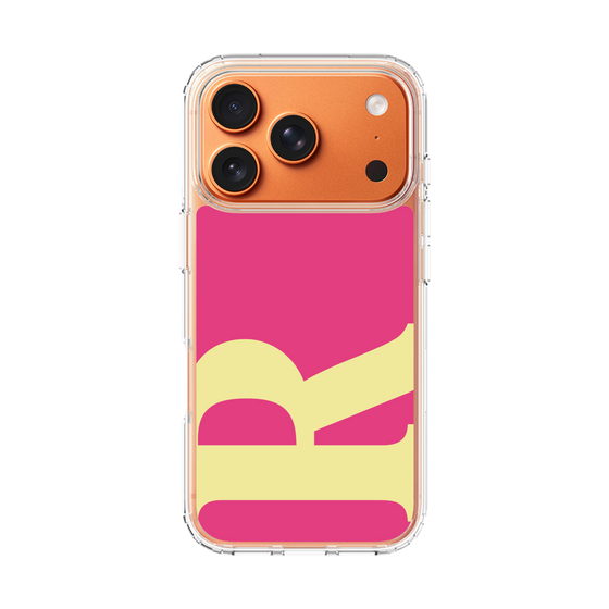 スリムプロテクションケース［ オリジナル - initial color - R pink ］