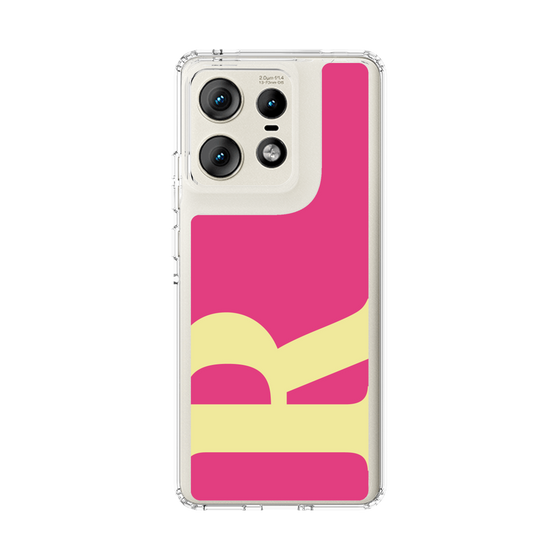 スリムプロテクションケース［ オリジナル - initial color - R pink ］
