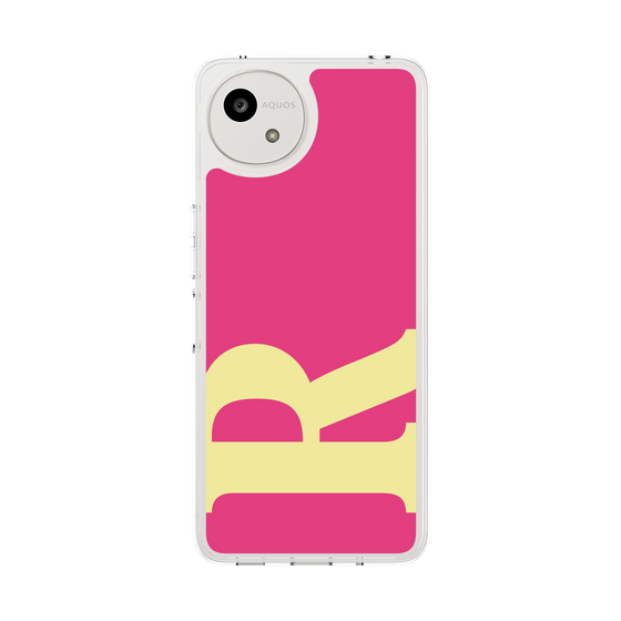 スリムプロテクションケース［ オリジナル - initial color - R pink ］