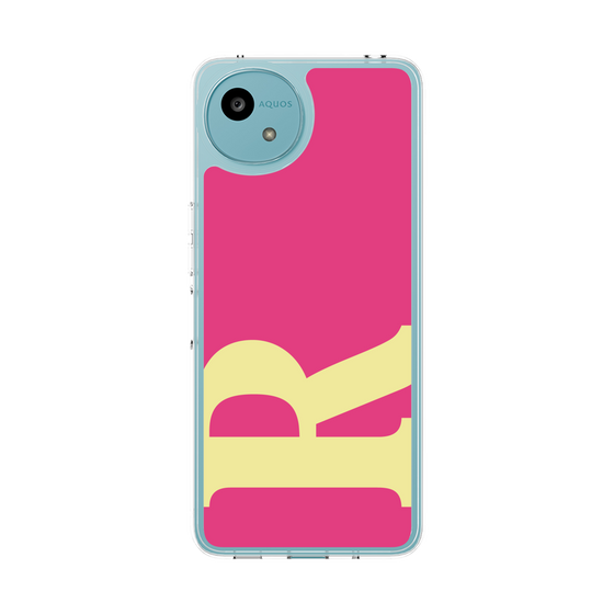 スリムプロテクションケース［ オリジナル - initial color - R pink ］