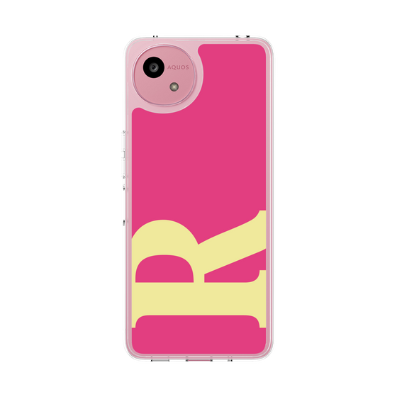 スリムプロテクションケース［ オリジナル - initial color - R pink ］