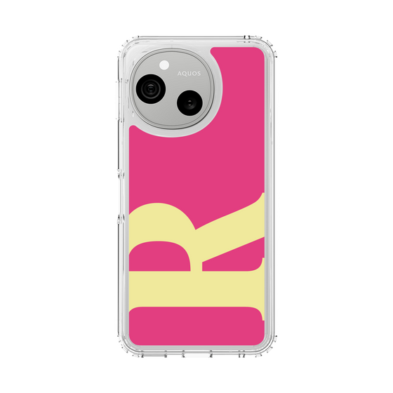 スリムプロテクションケース［ オリジナル - initial color - R pink ］